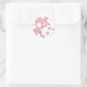 さくらの花 RUNDER AUFKLEBER (Tasche)