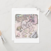 さないいじ KARTE (Vorderseite/Rückseite Beispiel)