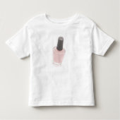 さななれじ　ピンクの化粧品の小瓶 KLEINKIND T-SHIRT (Vorderseite)