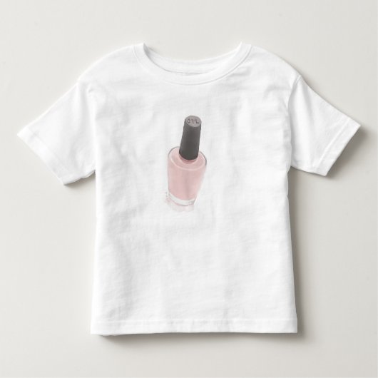 さななれじ ピンクの化粧品の小瓶 KLEINKIND T-SHIRT (Vorderseite)