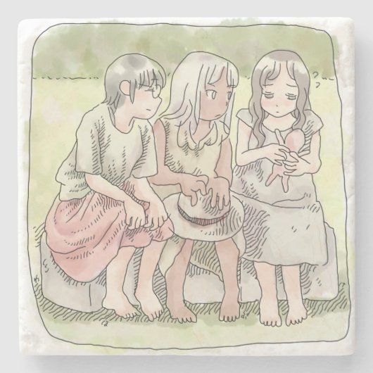 さなにやじ STEINUNTERSETZER (Vorderseite)