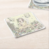 さなれいじ RECHTECKIGER PAPPUNTERSETZER (angewinkelt)