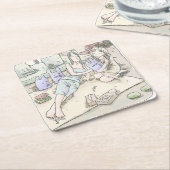 さなれれじ RECHTECKIGER PAPPUNTERSETZER (angewinkelt)