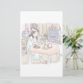 さにいさじ　座る BRIEFPAPIER (Stehend Vorderseite)