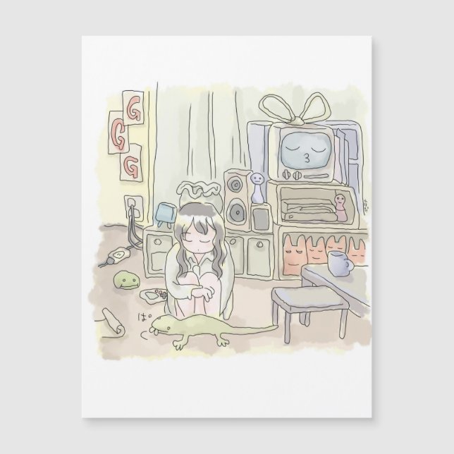 さにごなじ MAGNETKARTE (Vorderseite)