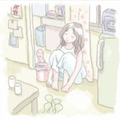 さにささじ AUFKLEBER (Vorderseite)