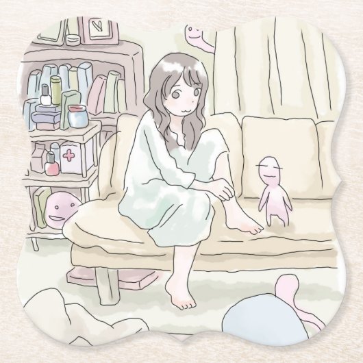 さににむじ UNTERSETZER (Vorderseite)