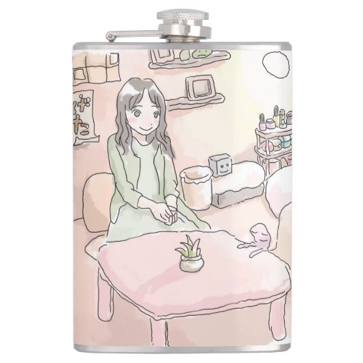 さにれいじ　淡いお部屋と FLACHMANN (Vorderseite)