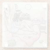 さにれにじ　　リラックス GLASUNTERSETZER (Rückseite)