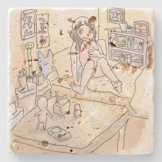 さにれむじ STEINUNTERSETZER (Vorderseite)