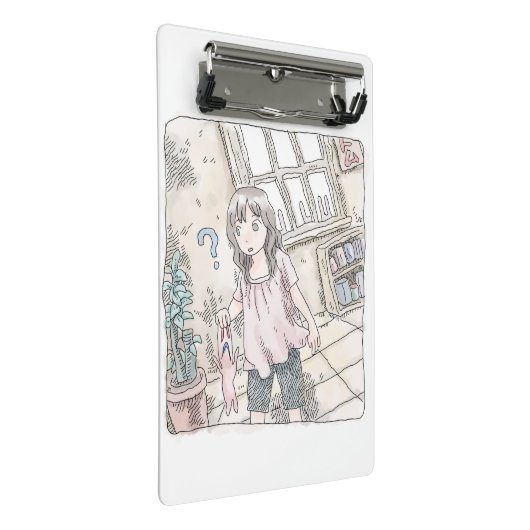 さむくなじ MINI KLEMMBRETT (Schrägansicht)