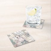 さむくなじ RECHTECKIGER PAPPUNTERSETZER (Vor Ort)