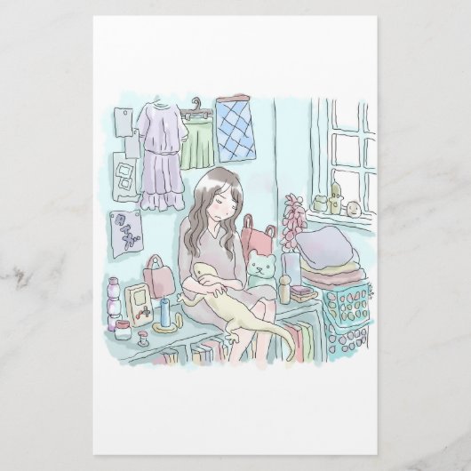 さむさいじ BRIEFPAPIER (Vorderseite)