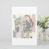 さむさにじ BRIEFPAPIER (Stehend Vorderseite)