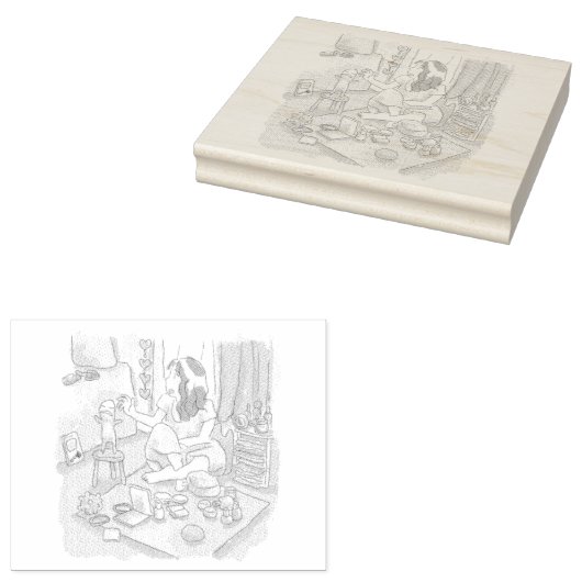 さむされじ GUMMISTEMPEL (Stempel)