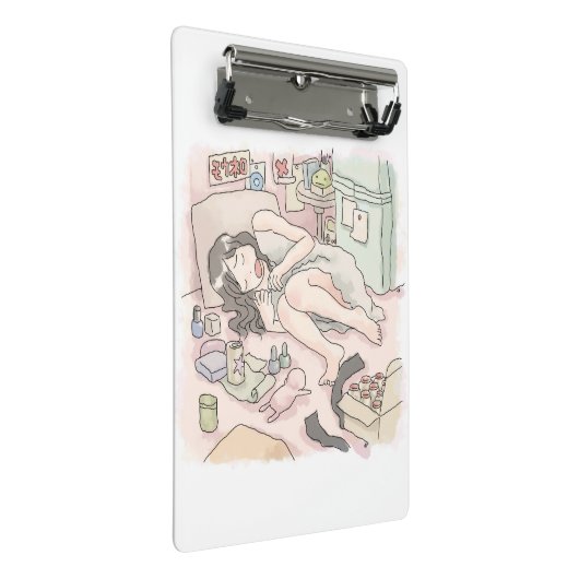 さむなくじ MINI KLEMMBRETT (Schrägansicht)