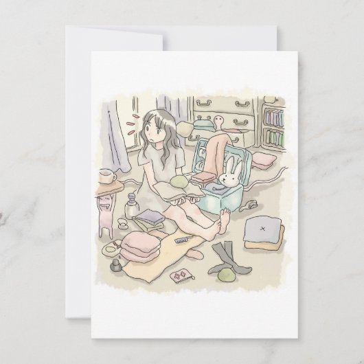 さむなしじ MITTEILUNGSKARTE (Vorderseite)