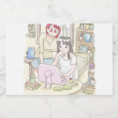 さむにやじ LEBENSMITTELETIKETT (Einzelnes Label)