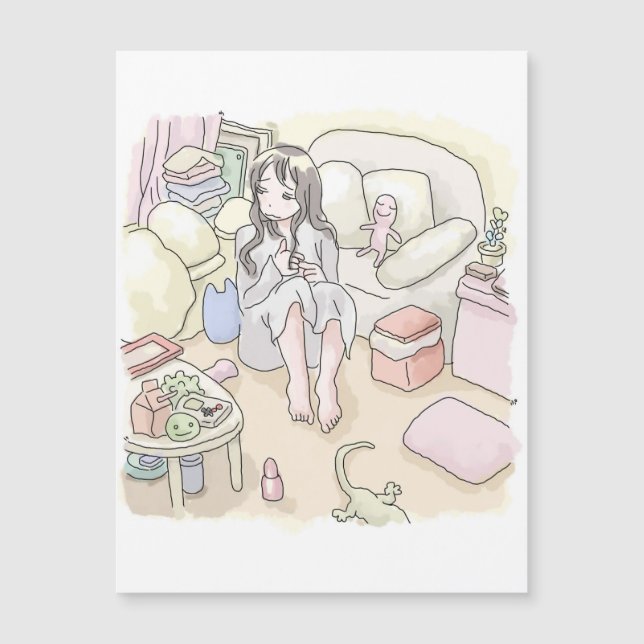 さむむごじ MAGNETKARTE (Vorderseite)