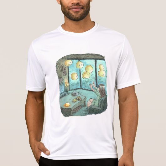 さやくやじ T-Shirt (Vorderseite)