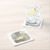 さやごくじ RECHTECKIGER PAPPUNTERSETZER (Vor Ort)