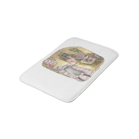 さやごさじ BADEMATTE (Schrägansicht)