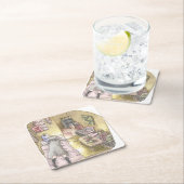 さやごさじ RECHTECKIGER PAPPUNTERSETZER (Vor Ort)