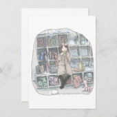 さやごやじ MITTEILUNGSKARTE (Vorne/Hinten)