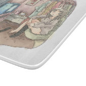 さやしくじ　衣類のかけてある部屋の座椅子に座ってテレビを見ながら靴下をはいている女性のイラスト SCHNEIDEBRETT (Ecke)