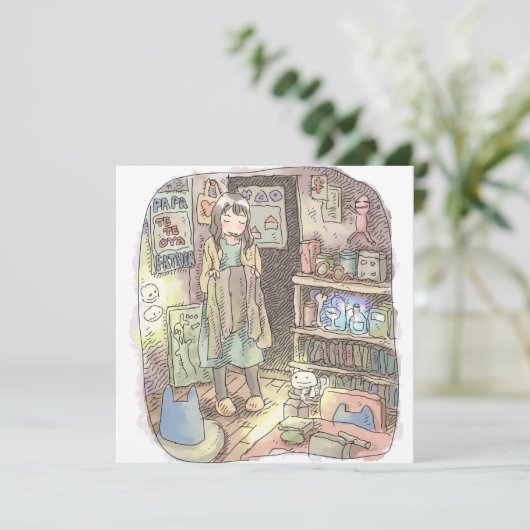 さやしごじ KARTE (Stehend Vorderseite)