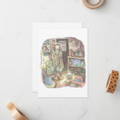 さやしごじ MITTEILUNGSKARTE (Vorderseite/Rückseite Beispiel)