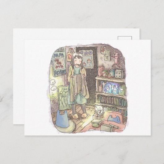 さやしごじ POSTKARTE (Vorne/Hinten)