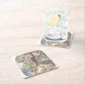 さやしごじ RECHTECKIGER PAPPUNTERSETZER (Vor Ort)