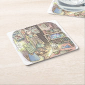 さやしごじ RECHTECKIGER PAPPUNTERSETZER (angewinkelt)