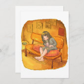 さやなにじ MITTEILUNGSKARTE (Vorne/Hinten)