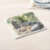 されいいじ RECHTECKIGER PAPPUNTERSETZER (angewinkelt)