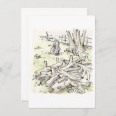 されさごじ MITTEILUNGSKARTE (Vorne/Hinten)