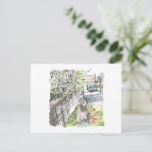 されなにじ FEIERTAGSPOSTKARTE (Stehend Vorderseite)