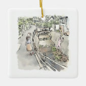 されにくじ KERAMIKORNAMENT (Vorderseite)