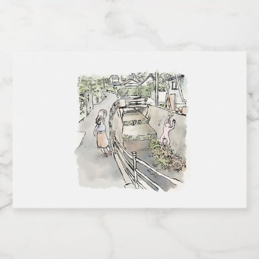 されにくじ LEBENSMITTELETIKETT (Einzelnes Label)