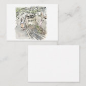 されにくじ MITTEILUNGSKARTE (Vorne/Hinten)