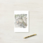 されにくじ POST-IT KLEBEZETTEL (Auf Schreibtisch)