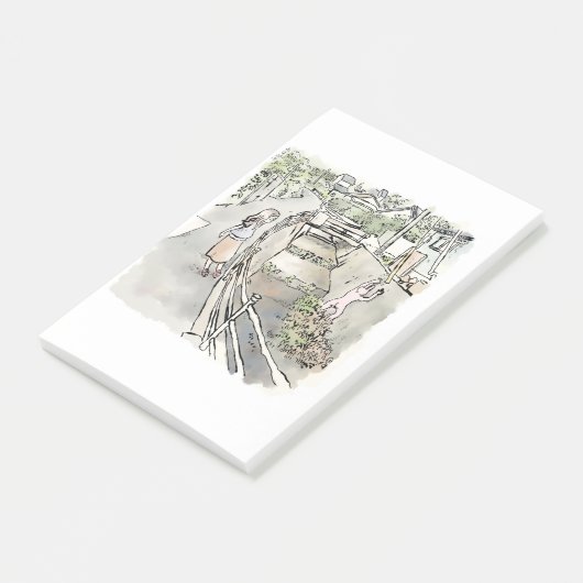 されにくじ POST-IT KLEBEZETTEL (angewinkelt)