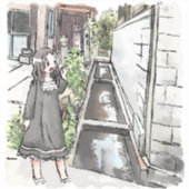 されむしじです。 AUFKLEBER (Vorderseite)