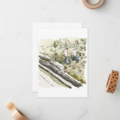 されむやじ MITTEILUNGSKARTE (Vorderseite/Rückseite Beispiel)