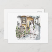 されやにじ FEIERTAGSPOSTKARTE (Vorne/Hinten)