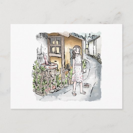 されやにじ FEIERTAGSPOSTKARTE (Vorderseite)