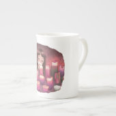 さ く に な じ PORZELLANTASSE (Vorderseite Rechts)