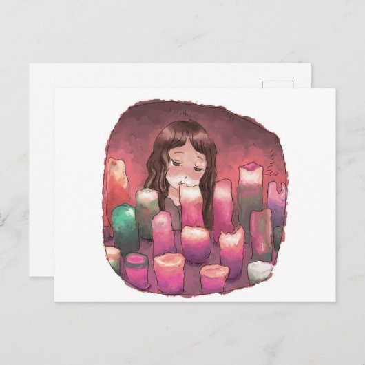 さ く に な じ POSTKARTE (Vorne/Hinten)