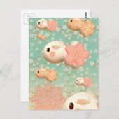 さ く ら2ご う POSTKARTE (Vorne/Hinten)